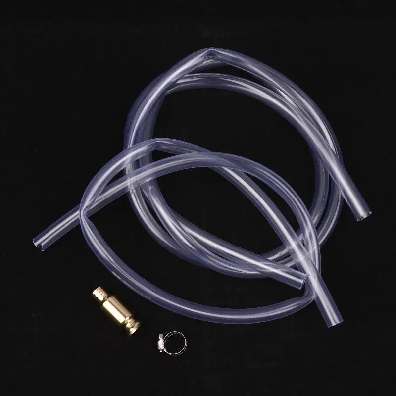 Self Priming Siphon Pump With Copper Attachment 1/1.5/2 Meter Siphon Hose For Gas Oil And Water Fuel Transfer