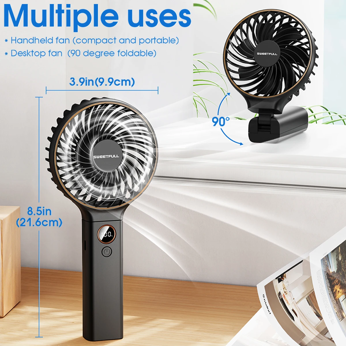 Thumbnail 2 - #73 Best Handheld Portable Fans to Buy In 2026
