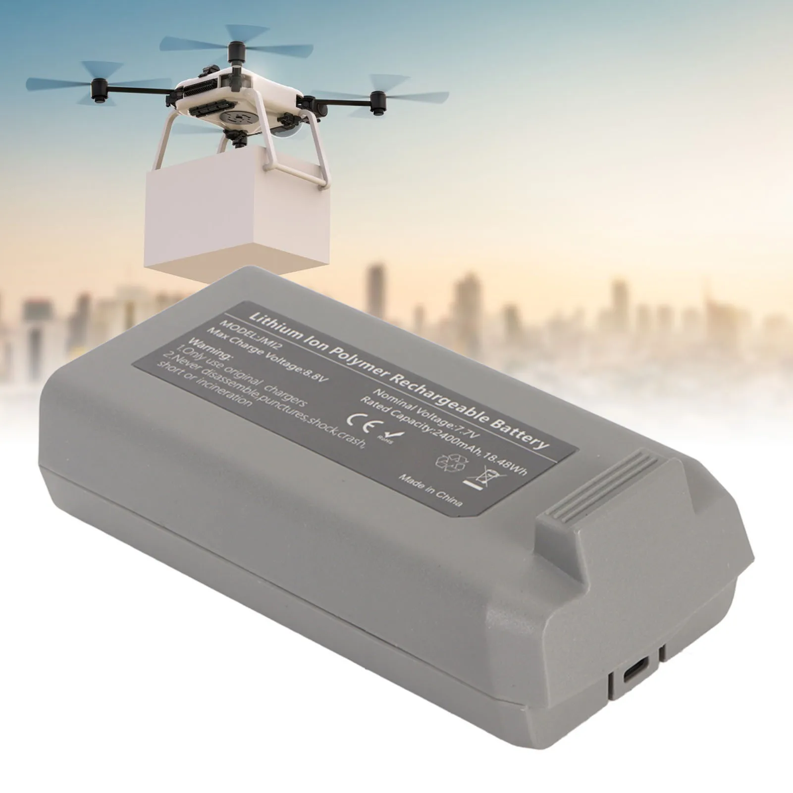 Intelligent  Battery 40 Minutes  Time Universal Rechargeable 2400mAh Lightweight Drone Spare Battery for Mini 2 SE