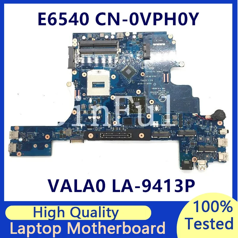 

CN-0VPH0Y 0VPH0Y VPH0Y Mainboard For Dell Latitude E6540 Laptop Motherboard VALA0 LA-9413P 216-0842036 100% Full Tested Good