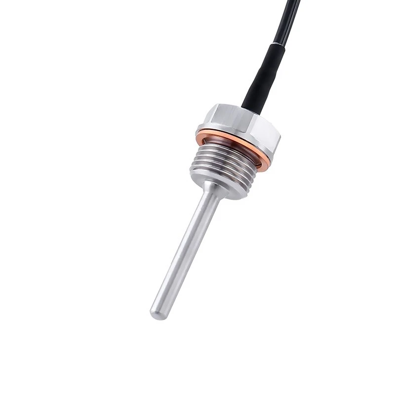CWDZ03 temperature sensor stainless steel waterproof small high precision PT100 platinum thermal resistance transmitter