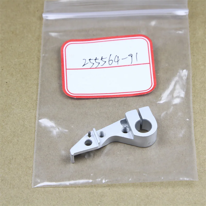 

5pcs 255564-91 sewing machine upper knife lever assembly aluminium metal looper holder for pegasus w600 sewing machine