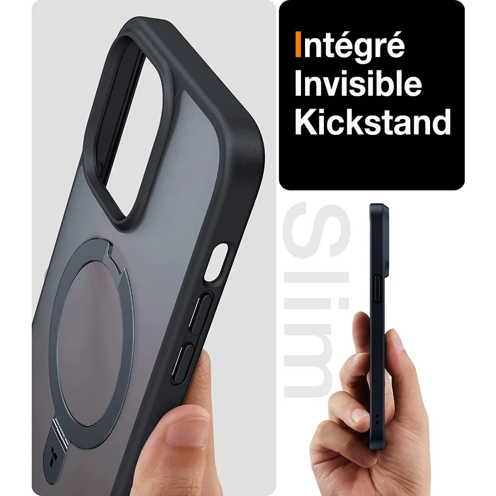 Imagem -05 - Torras-estojo Magnético para Iphone 15 14 13 Pro Max Plus Case 120 ° Kickstand Ajustável Compatível com Capas Magsafe