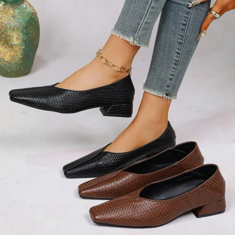 

Classic Side-Cut Single Shoes, French-Style Temperament Pointed-Toe Flat Shoes 2026 Spring Summer New Arrival Evening Breeze New