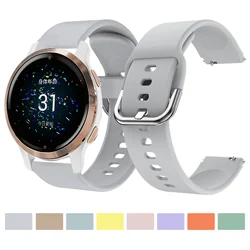 Watchstrap for Garmin Venu 2S Strap Sport Simplicity Breathe Colorful Bracelet for Garmin Vivoactive 4S Active S 18mm Watchband