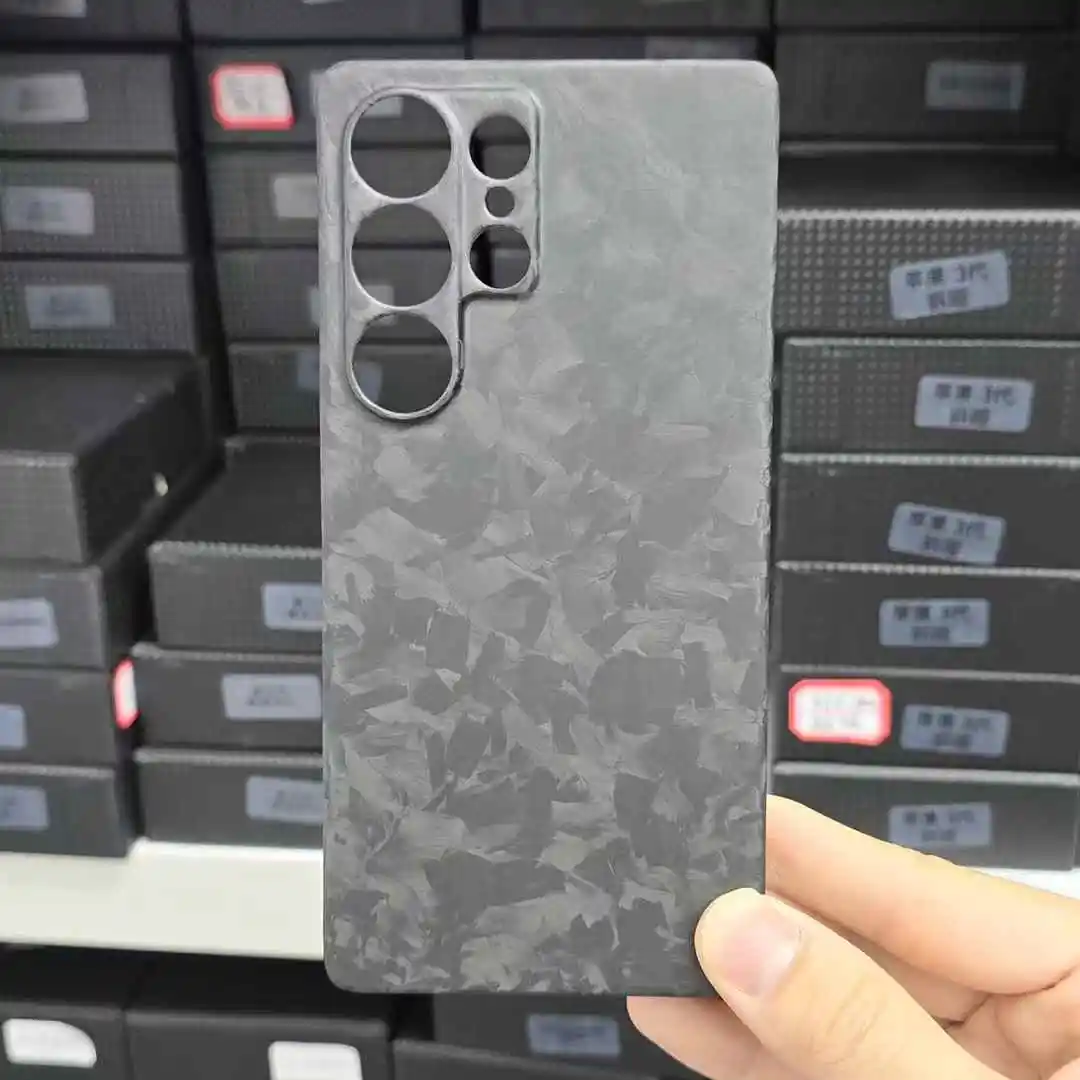 

For Samsung Galaxy S25Ultra Carbon Fabric Fiber Aramid Case Ultra thin Lightweight Protective Cover Sturdy
