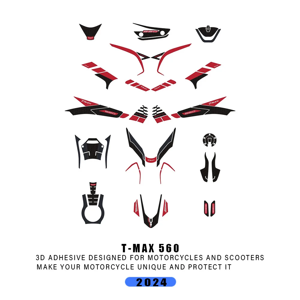 

3D Motorcycle Sticker Kit Protection Tmax560 TMAX 560 TMAX560 TAMX560 TMAX 560 Decoration 2022 2023 2024