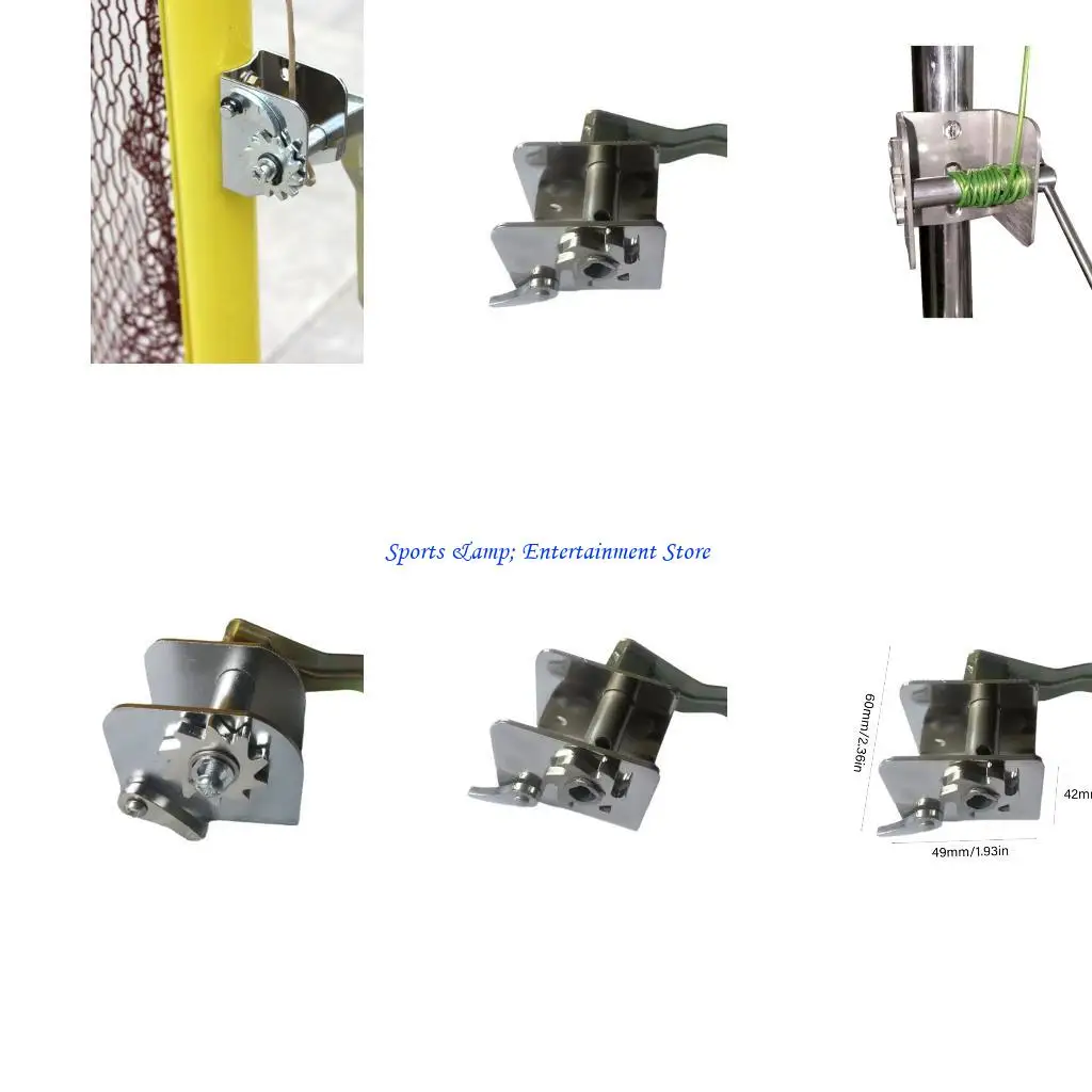 

G7NF Портативные бадминтонские столбы натяжитель натяжитель волейбол натяжение натяжения устройства для подтягивания сети для на