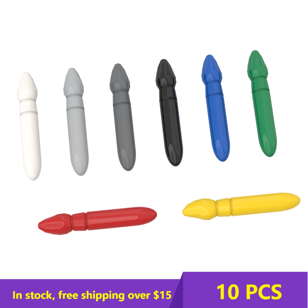 

10PCS MOC Bricks 93552 MINI BRUSH For Building Blocks Parts DIY Construction Christmas Gift Toys For Children