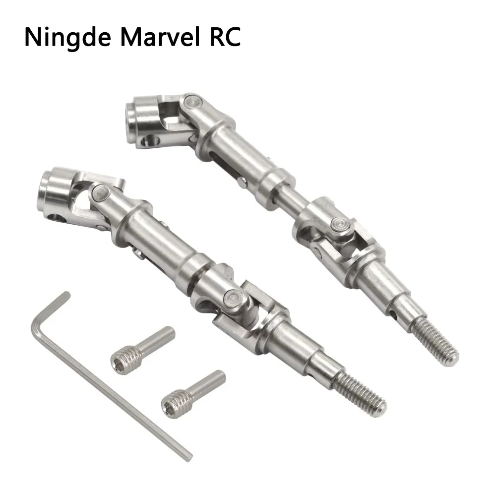 CVD Stainless Steel Driveshaft Is A Non-destructive Upgrade Accessory for The 1/14 MJX14211 RC Short-range Off-road Vehicle.