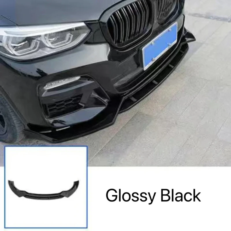 ‑Sport Front Bumper Lip With Canard Lip Exterior Trim Body Kit, Exterior Upgrade Parts Fit X3 X4 M40 G01 G02