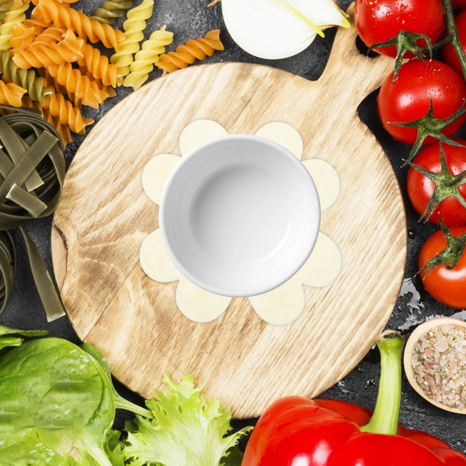 

6pcs Pan Protectors For Cookware Heat Resistant Pads Anti-Slip Tableware Mats Dish Plate Pad Pot Pan Separators