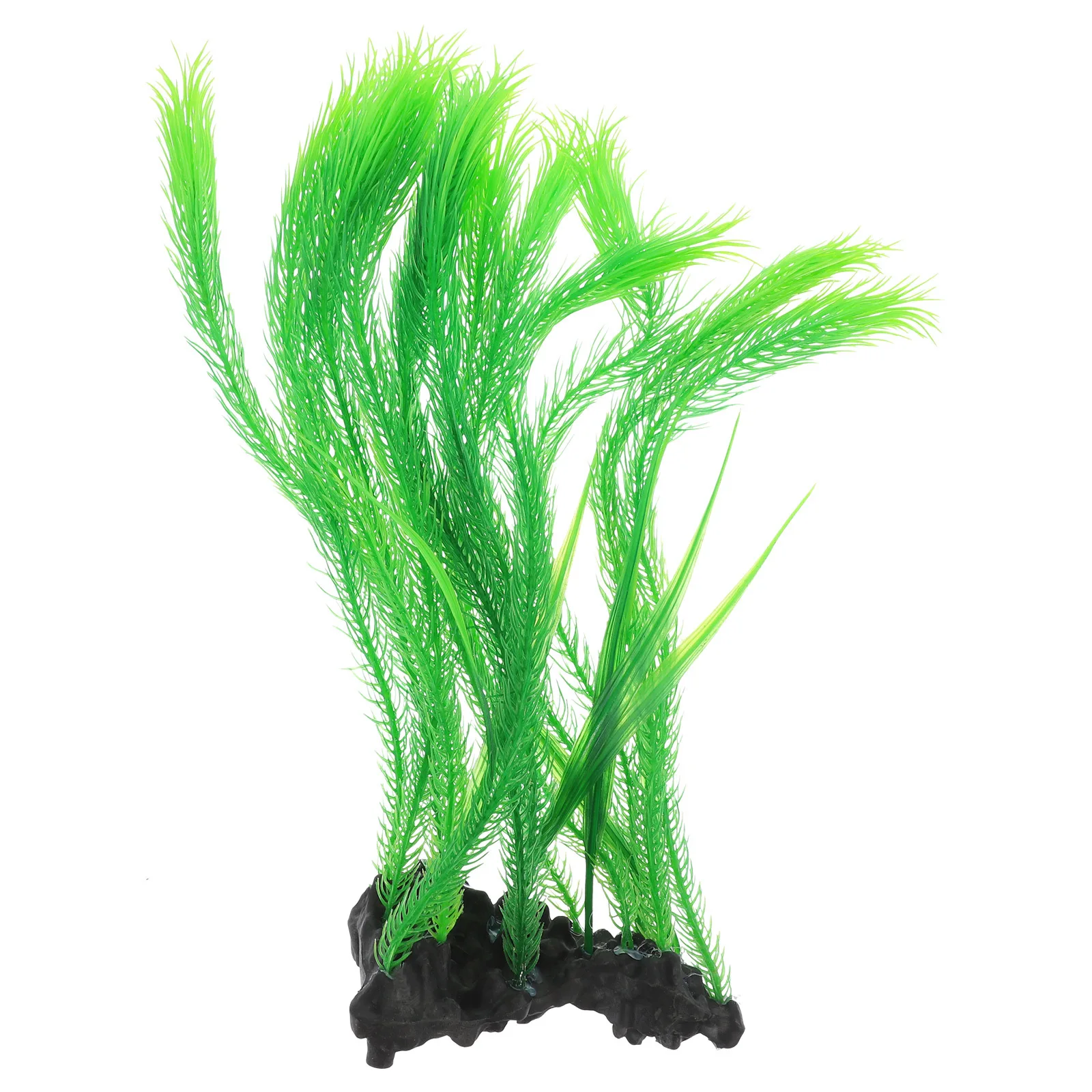 محاكاة النباتات المائية Myriophyllum نباتات حوض السمك المزيفة ديكور واقعي لخزان الأسماك ديكورات حوض السمك الاستوائية الصغيرة #3