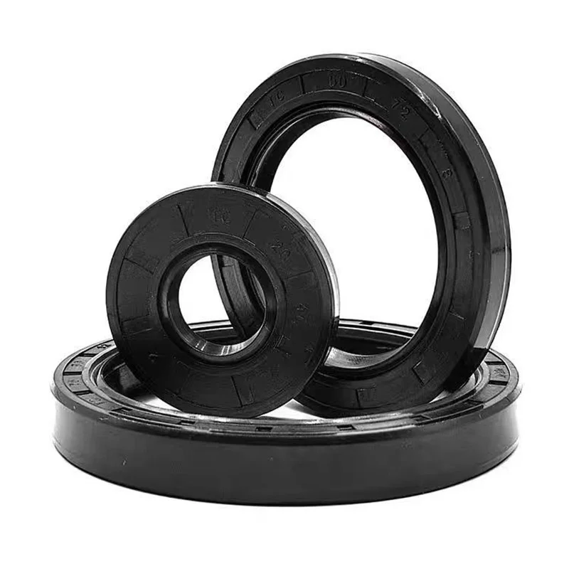 1Pcs ID 70mm 72mm 75mm Nitrile Rubber TC/TG4 Skeleton Oil Seal Double Lip Seal Ring Rotary Shaft Seal OD 80-140mm Height 7-13mm