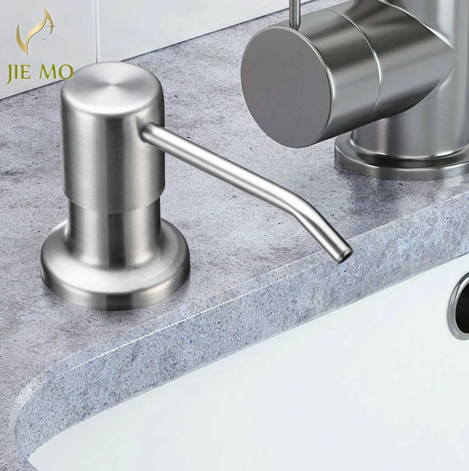 304 Stainless steel sink soap dispenser kitchen sink soap bottle hand soap dispenser soap feeder