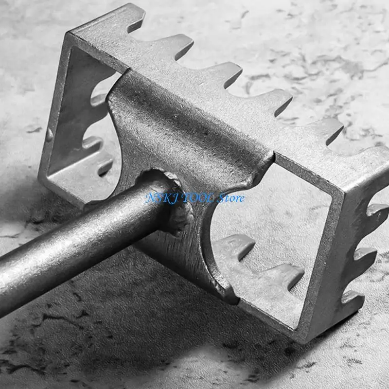L8RC High Strength Square Hole Hole Cutter for 86 Type Junctions Boxes Professional Electrician Tool for Wall Switches