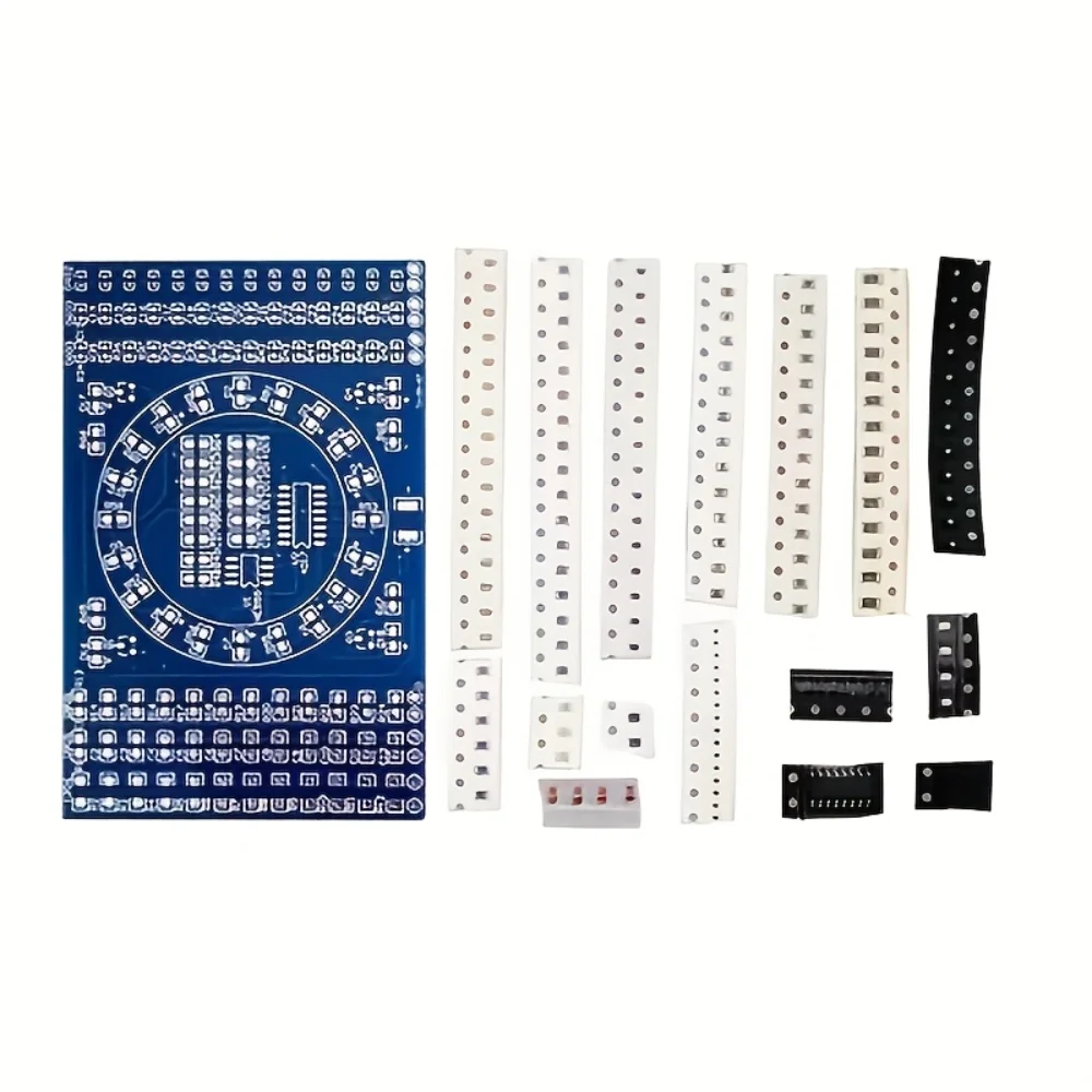 SMD/SMT Welding Practice Training Board – DIY Beginner Soldering Skill Development Kit for Students & Education