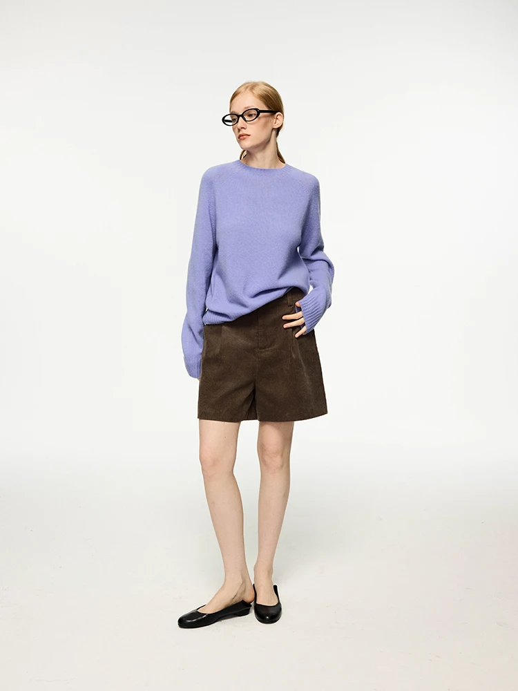 

Friday Comfortable Full Wool Loose Knitted Long Sve round Ne Sweater Women's Loose Fit Woolen Coat Cleanfit Sle Autumn...