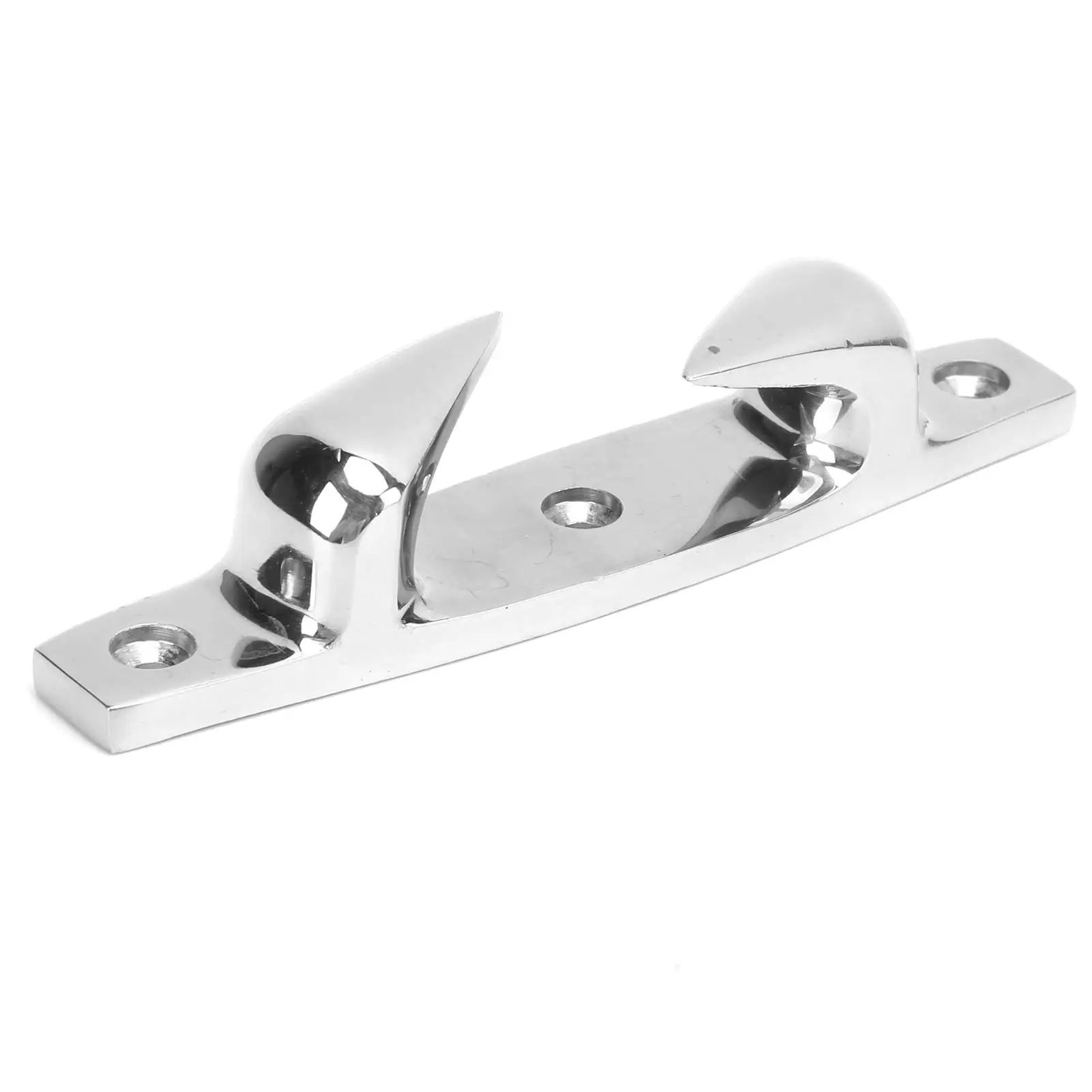 316 Stainless Steel Boat Fairlead Cleat Chock 118mm - Corrosion-resistant Mooring Cleats for Boats