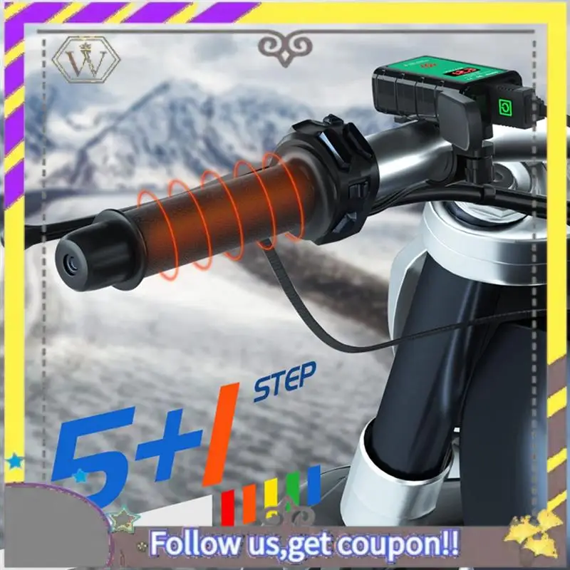 

ABXV-Ручки с подогревом для мотоцикла, регулируемые USB-изолированные рули, аксессуары для согрева велосипеда для электрического скутера