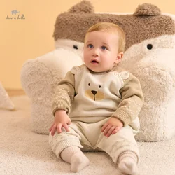 Dave Bella Baby Romper Creeper Bodysuit for Newborns Infant 2023 Autumn Winter New Boys Girls Casual Cute Comfortable DB4237170