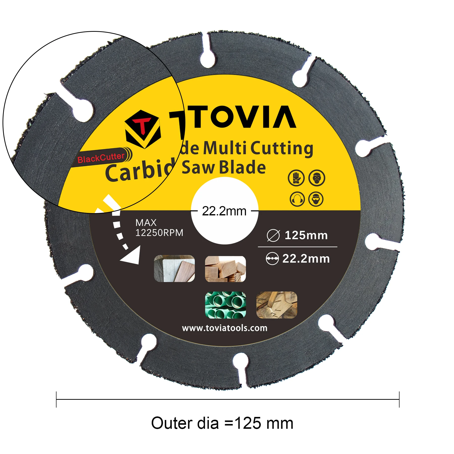 125mm Saw Disc Multitool Wood Cutter Angle Grinder For Wood Carbide Saw Blades Wood Cutting Disk Cutting Wood