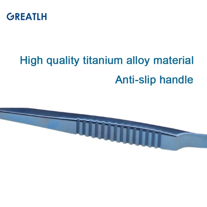 Titanium Alloy IOL Lens Cutter Scissors Curved Straight Scissors Ophthalmic Eye Instrument