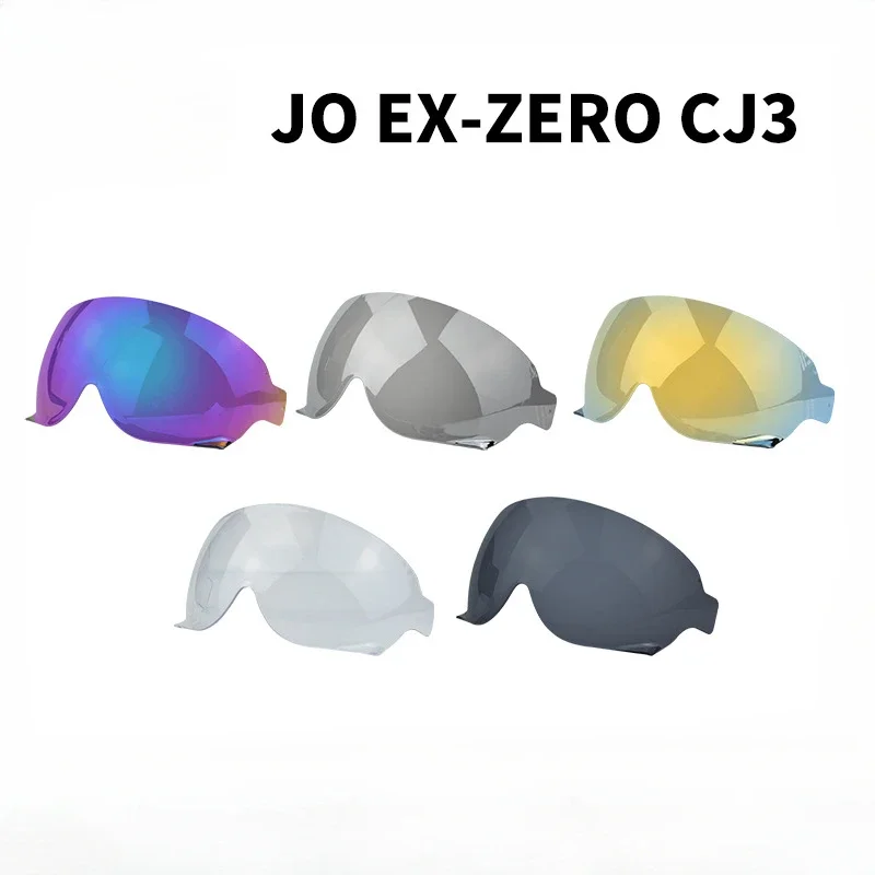 QIANBAI visera de repuesto para casco de motocicleta, lente para JO EX-ZERO CJ3, cortavientos, accesorios para casco