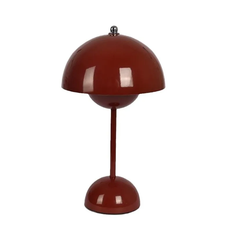 ديكور غرفة نوم الزفاف، مصباح طاولة خاص قابل لإعادة الشحن، مصباح الفطر، مصباح برعم بجانب السرير، ضوء ليلي #4