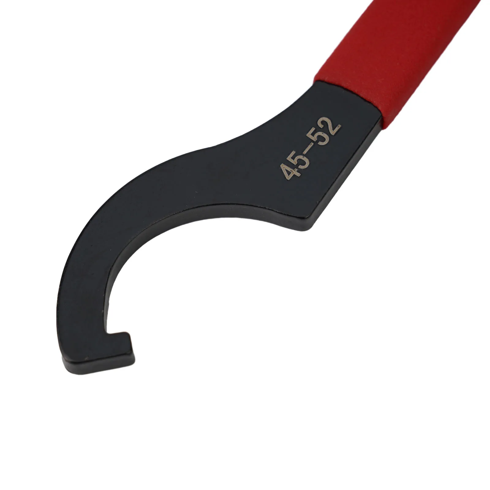 45-48HRC Hakenschlüssel mit rutschfestem Griff, schwarz oxidiert, für Rundmuttern, Typ C, 38-42 mm/45-52 mm/55-62 mm/68-72 mm Werkzeug – Detail 15
