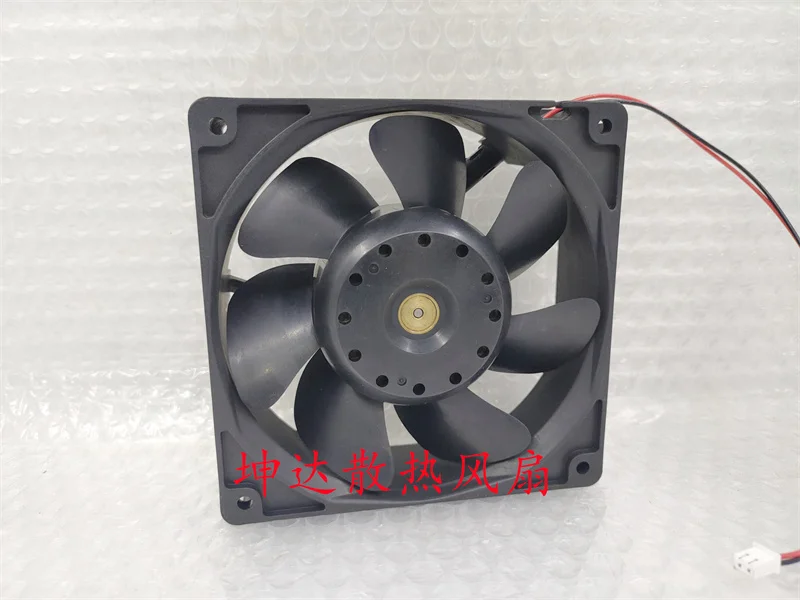 SANYO DENKI 9G1224H108 DC 24V 0.22A 120x120x38mm 2-Wire Server Cooling Fan