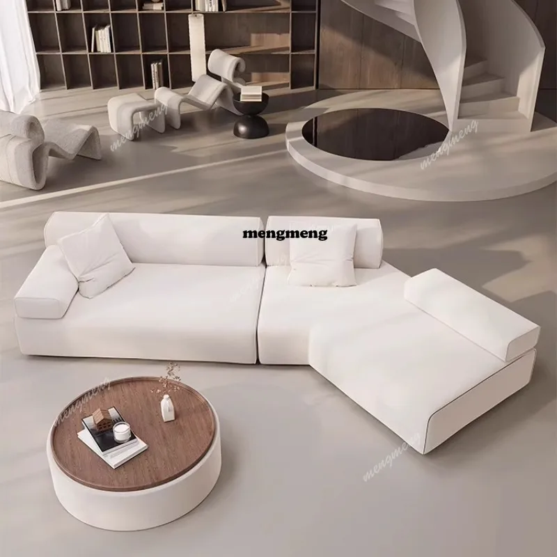 

E182 Nordic Cream Style Corner Sofa Office Reception Sales Office Hotel Lobby Hall Meeting Rest Area Beauty Salon Office Sofa