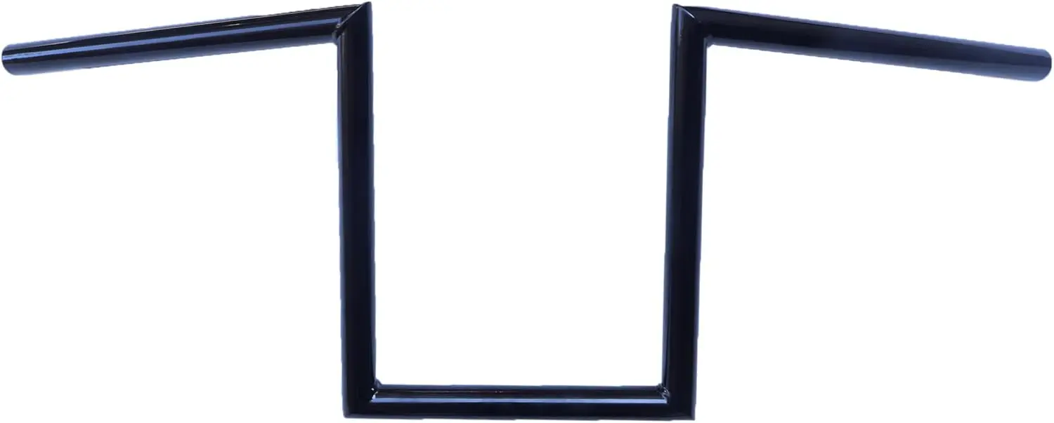 

Глянцевая черная 10-дюймовая вешалка для мотоцикла 7/8 дюйма 22 мм Z Drag Bar Руль для Honda Suzuki Yamaha Kawasaki Harley Chopper C