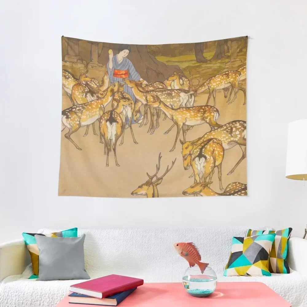 Hiroshi Yoshida Tapestry Carpet On The Wall Home Supplies Wall Coverings Decoration For Home Tapestry