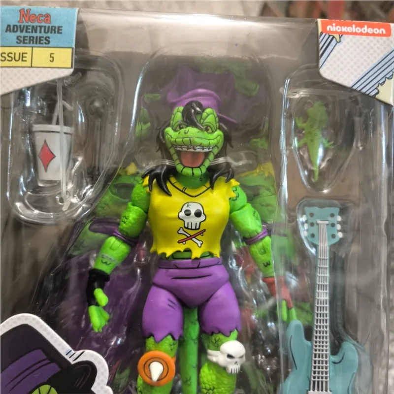 شخصية NECA 54433 Lizard Man الرسمية - نموذج مفصلي قابل للجمع مقاس 7 بوصات