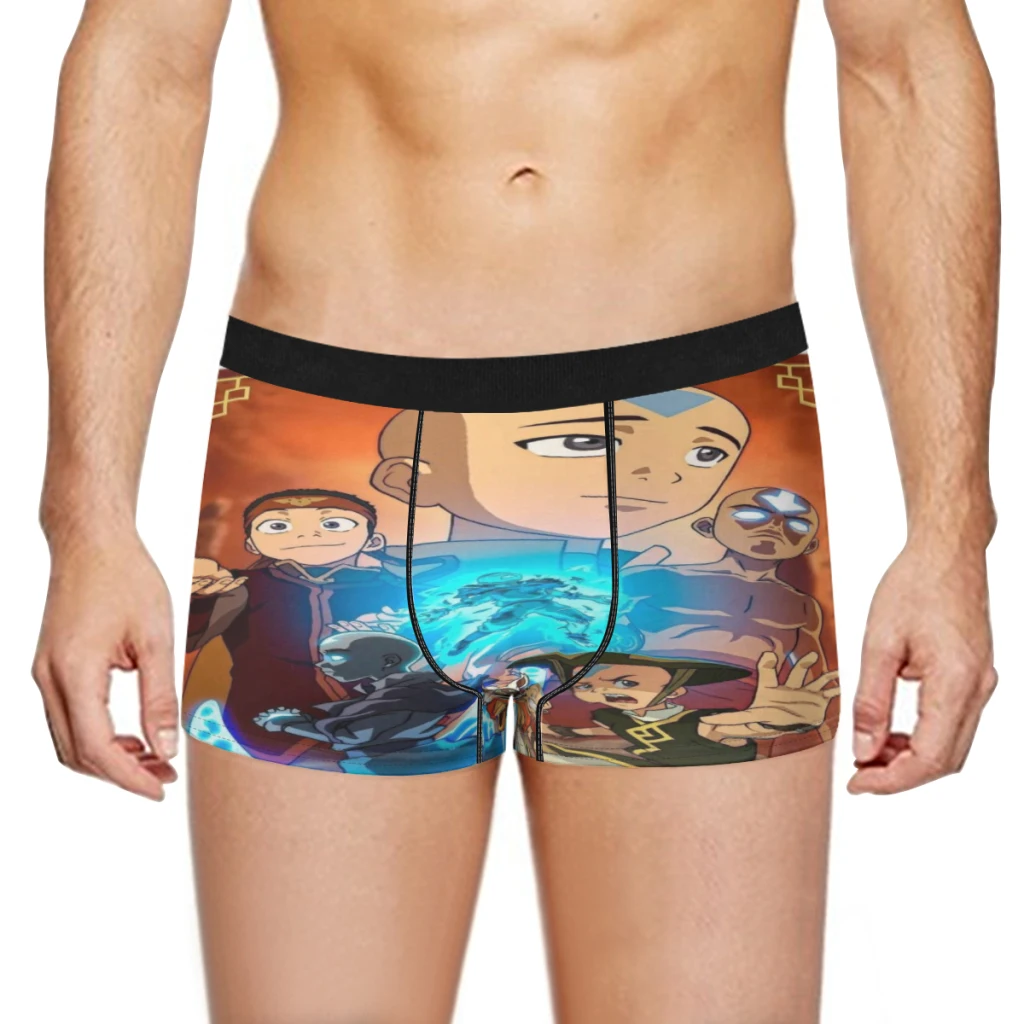 Klassischer Anime Avatar der letzte Air bender Männer Unterhosen Mann atmungsaktive Boxershorts Herren Höschen Unterwäsche Geschenk