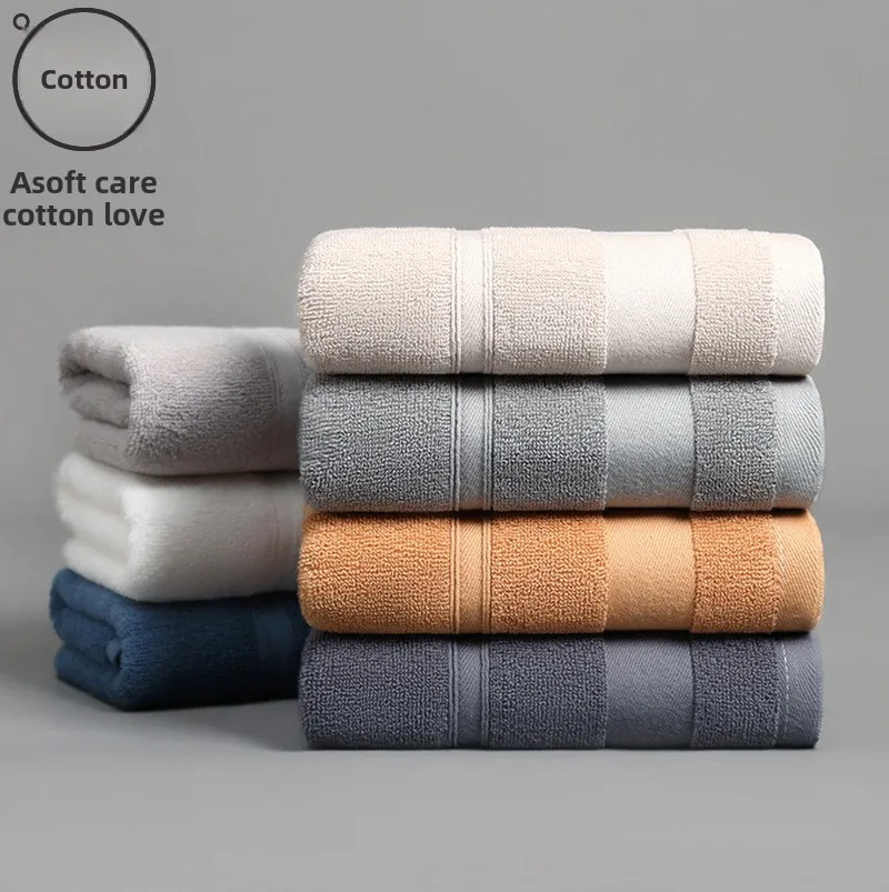 Simple All Season Towel Bundle Super Fluffy Anti Shrink Quick Dry Fabric Daily Shower Bedroom Textiles