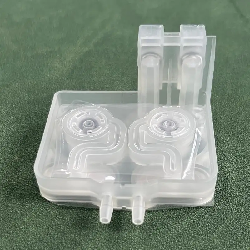 White Ink Damper for Epson I3200 4720 I1600 Printhead Double Inlet Ink Filter for DTF UV Eco Solvent Printer