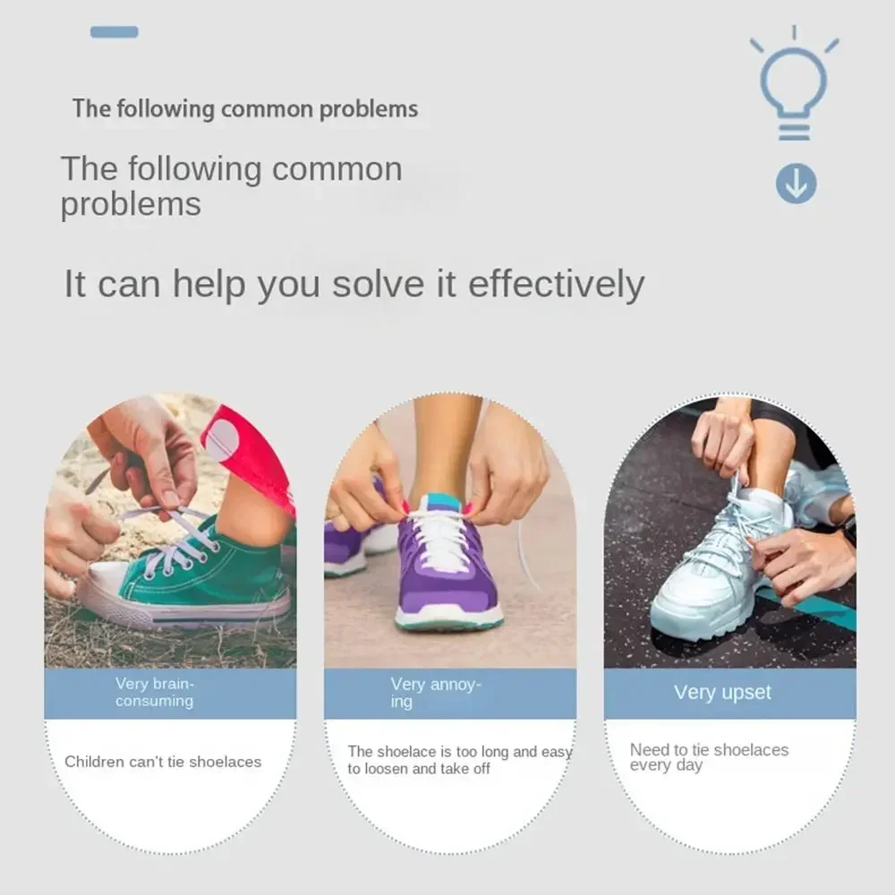 Verstärkte elastische Schnürsenkel ohne Binden für Sneaker und Sportschuhe - Runde Stretch-Schnürsenkel für Kinder und Erwachsene - Einheitsgröße für schnellen, einfachen und sicheren Sitz – Detail 22