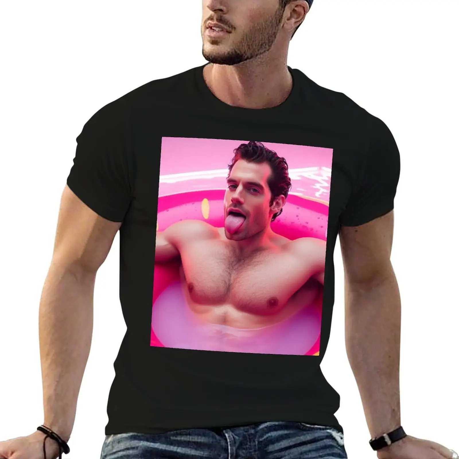 

Henry cavill T-Shirt g man t shirts for men cotton t shirt pack anime t shirts oversize T-Shirt