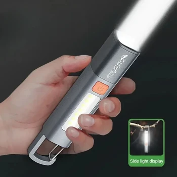 Portable Strong Light Rechargeable Flashlight 1