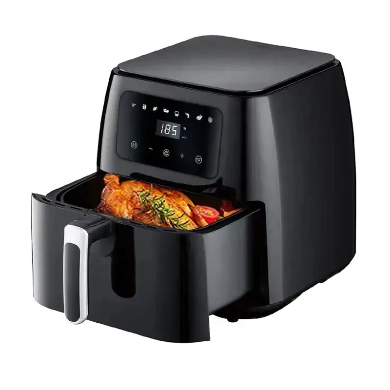 

2026 New Model Multi-functionalPopular Stainless Steel Digital Air Fryer Multifunction Electric Touch Screen Oil-free air Fryer
