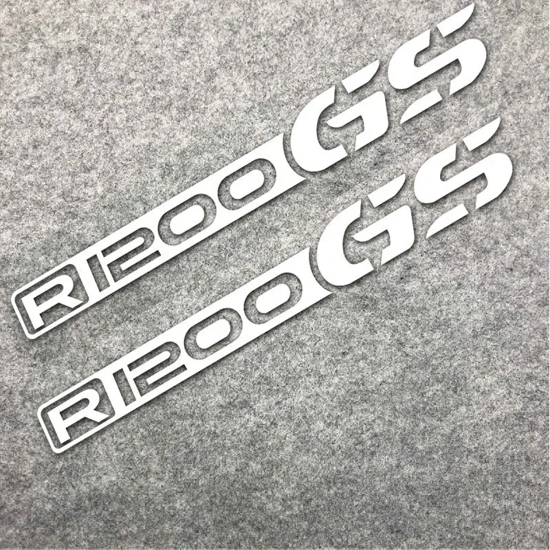 2pcs Motorcycle Stickers Helmet Fuel Tank Body Shell Wheels Rims Decoration Durable Vinyl Decal for BMW R1200GS R1200 R 1200 GS