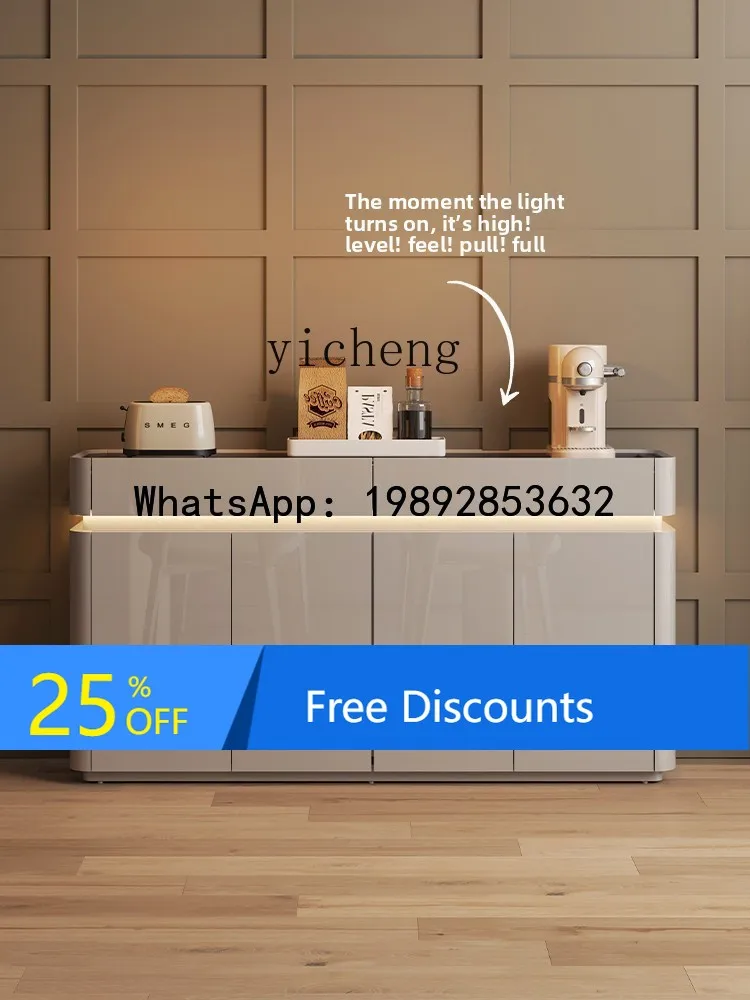 

entrance cabinet integrated against the wall living room partition small apartment household storage side cabinet