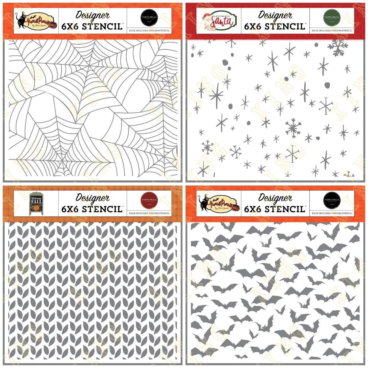 Leaves Snow Webs Bat Cave New Arrival Diy Layering Stencils Painting Scrapbook Coloring Embossing Album Decorative Template