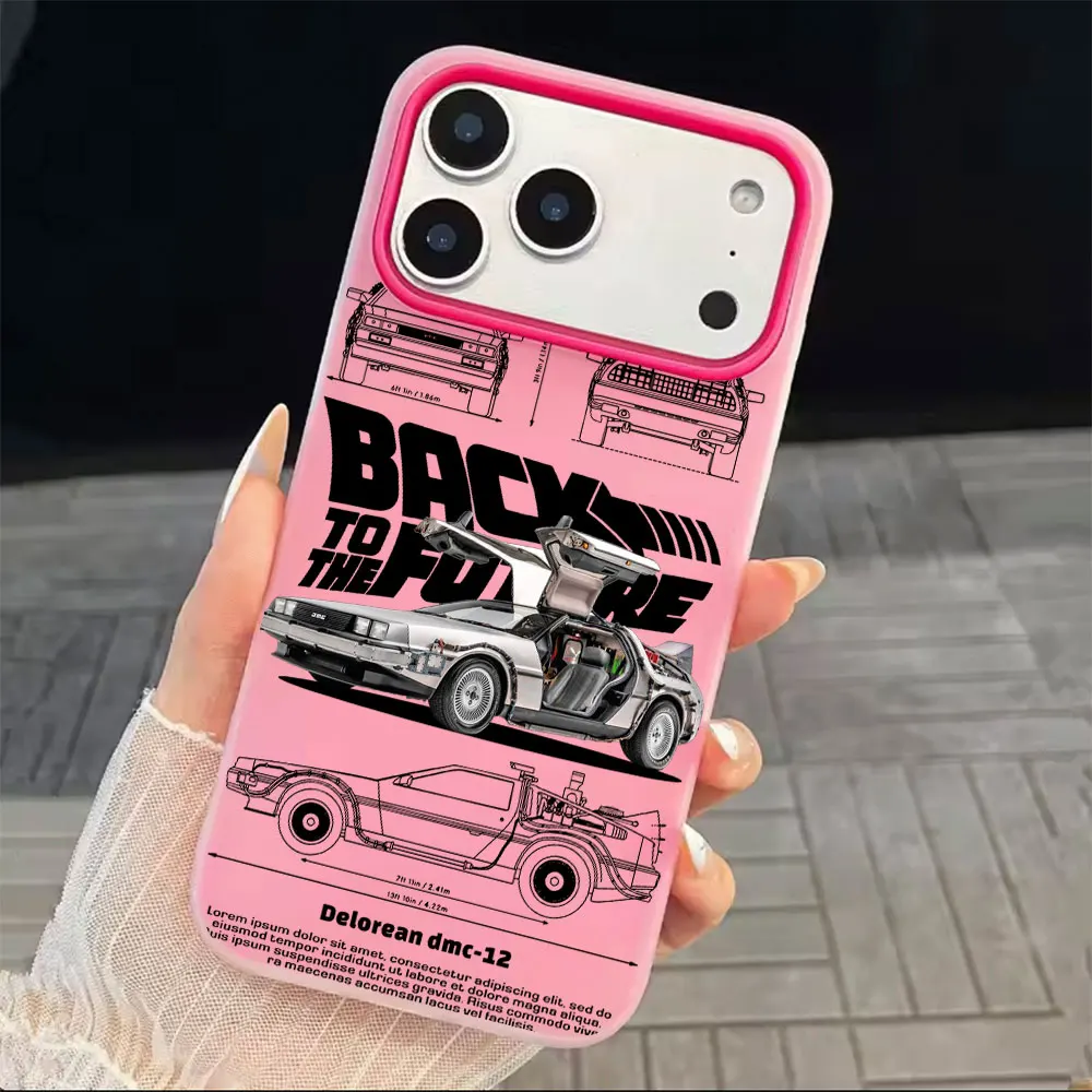 Cool Car Matte Candy Color 2 in 1 Phone Case for Motorola Moto Edge G Stylus 60 G64 G24 50 Power Fusion Neo Pro 2025 4G 5G