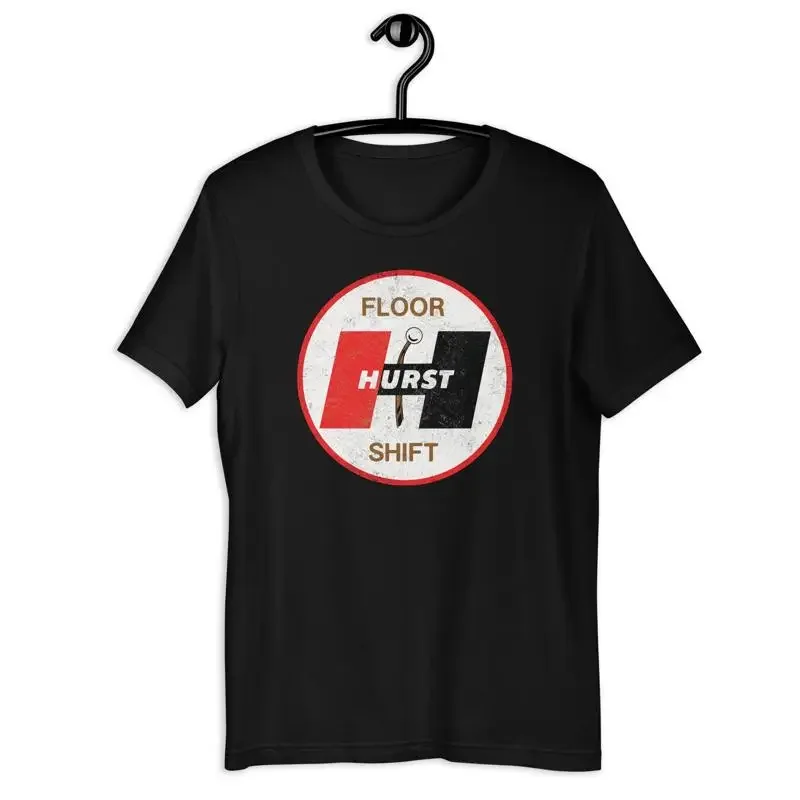 Hurst Inspired Floor Shifter Logo Unisex Tee S M L XL 2XL 3XL 4XL 5XL