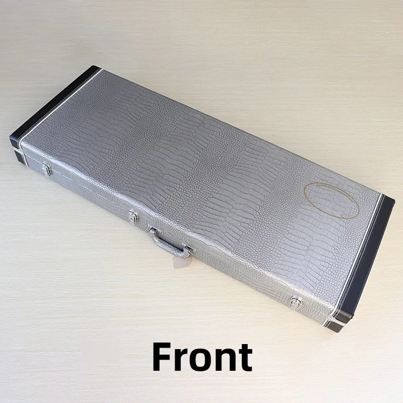 ST TL Silver Grey Electric Guitar Bag Convenient Electric Bass Anti Fall Velvet Inner Guitar Bag Waterproof Guitars Backpack