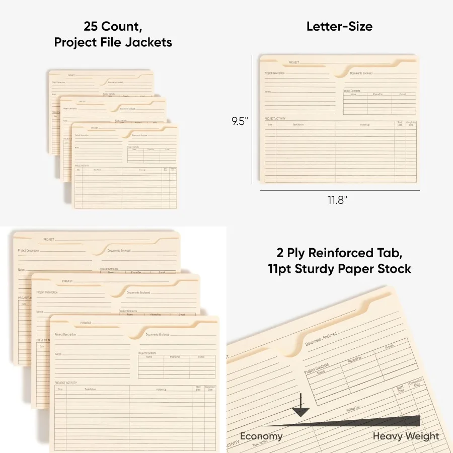 

Куртки для файлов проекта Smead, 25 шт., Manila, усиленные вкладки с прямым вырезом, с предварительно напечатанной передней частью и вкладкой 2, расширяющаяся буква, размер 7