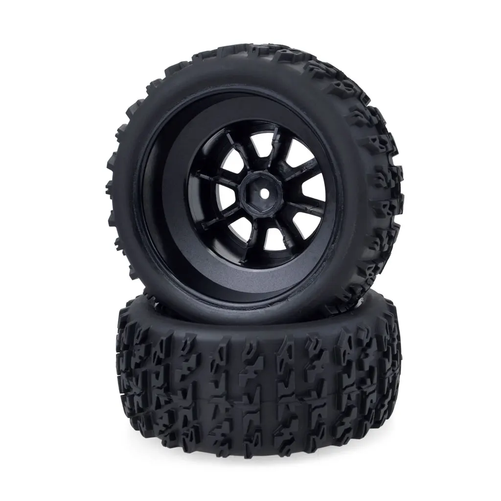 4pcs ZD Racing 1:10 Off Road Short Truck Car Tires Wheels Hsp Traxxas